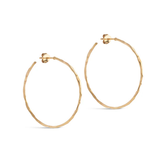 Enamel Copenhagen Hoops Organic Arena Large Gold