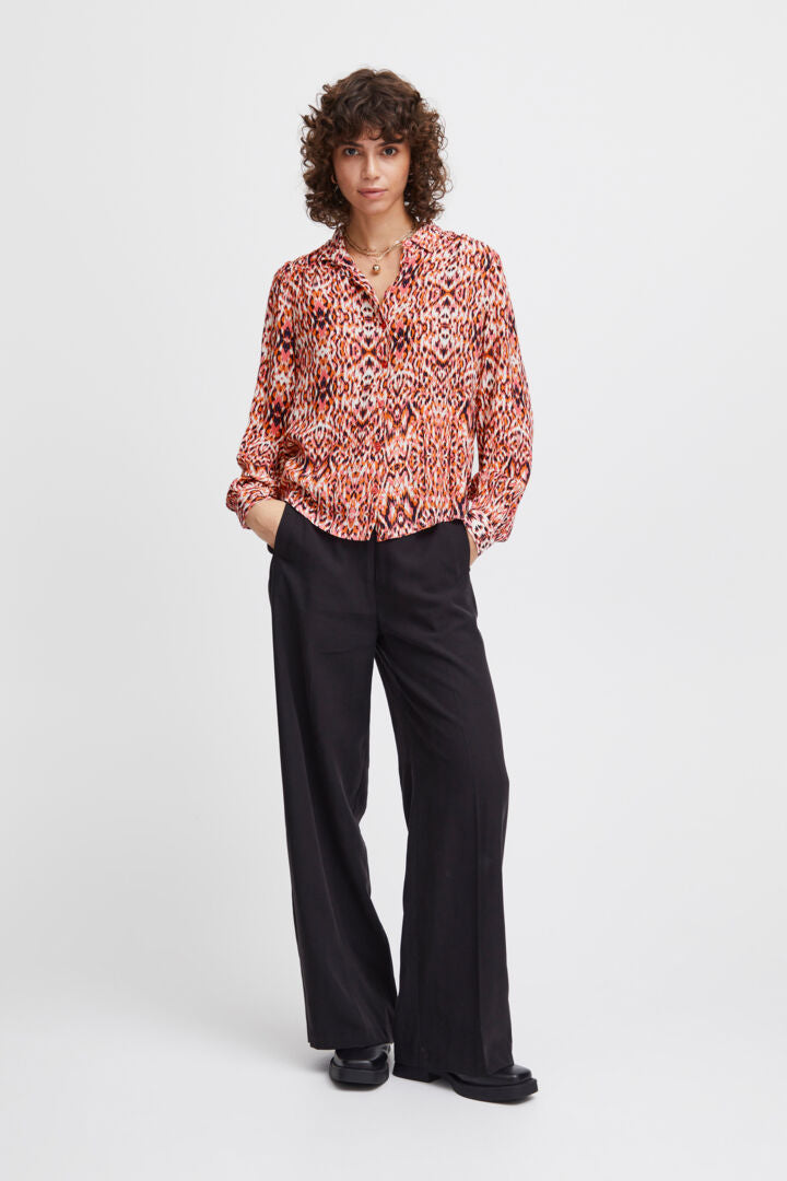 Atelier Reve Noella Shirt-Amie Ikat Print-20119602