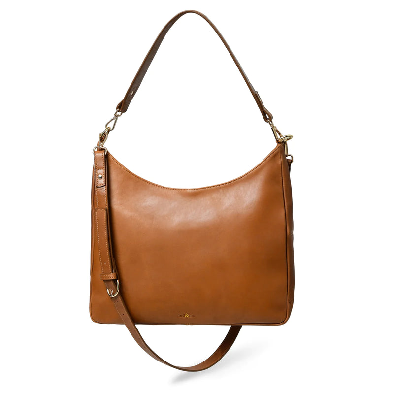 Bell & Fox Asam Hobo Bag- Caramel Leather