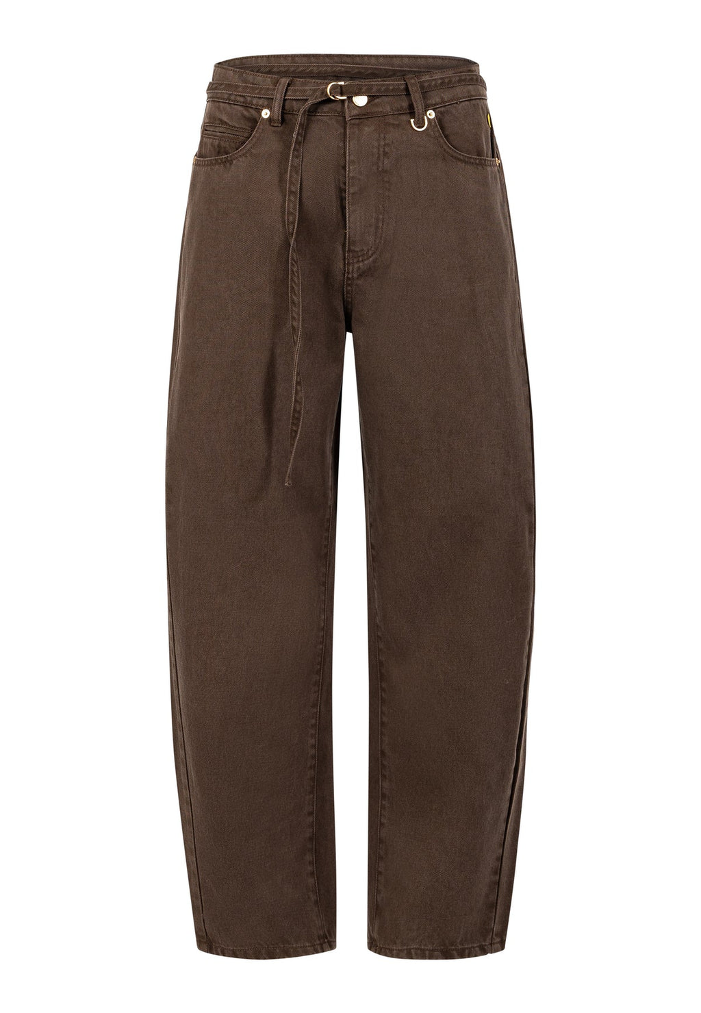 Coster Copenhagen Petra Fit Lyocell Jeans in Chocolate Brown