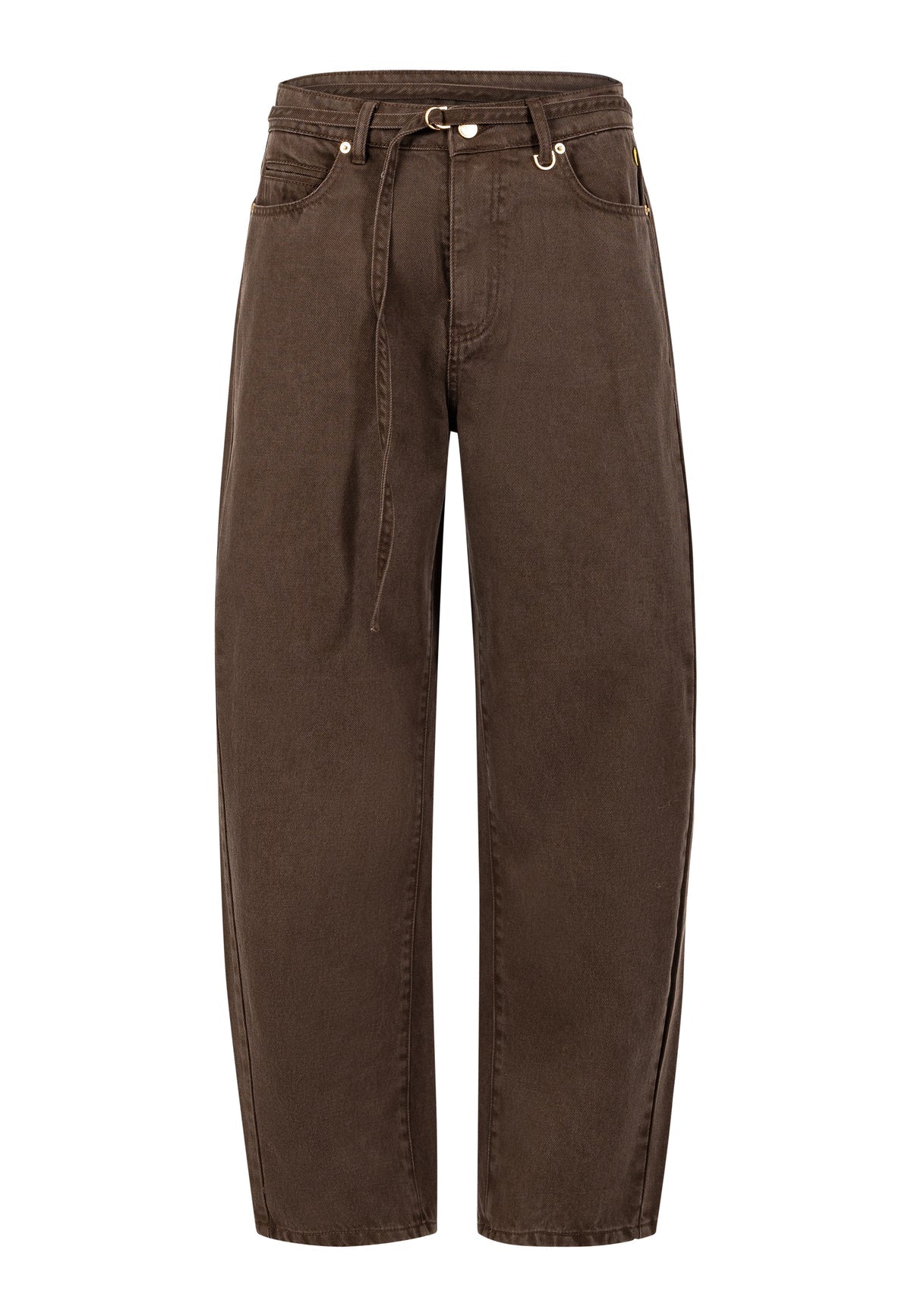Coster Copenhagen Petra Fit Lyocell Jeans in Chocolate Brown