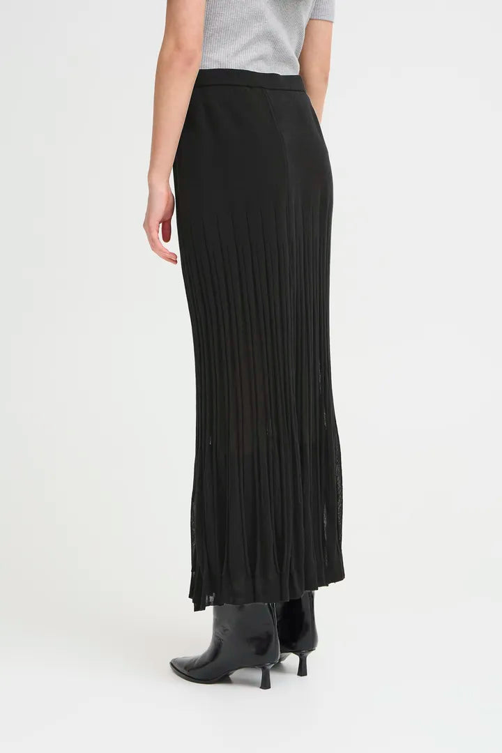 ICHI Boston Skirt in Black - 20124290
