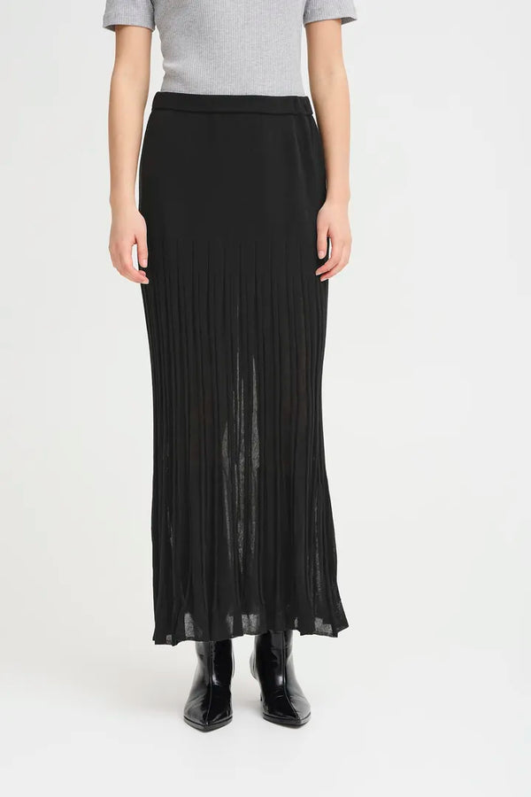 ICHI Boston Skirt in Black - 20124290