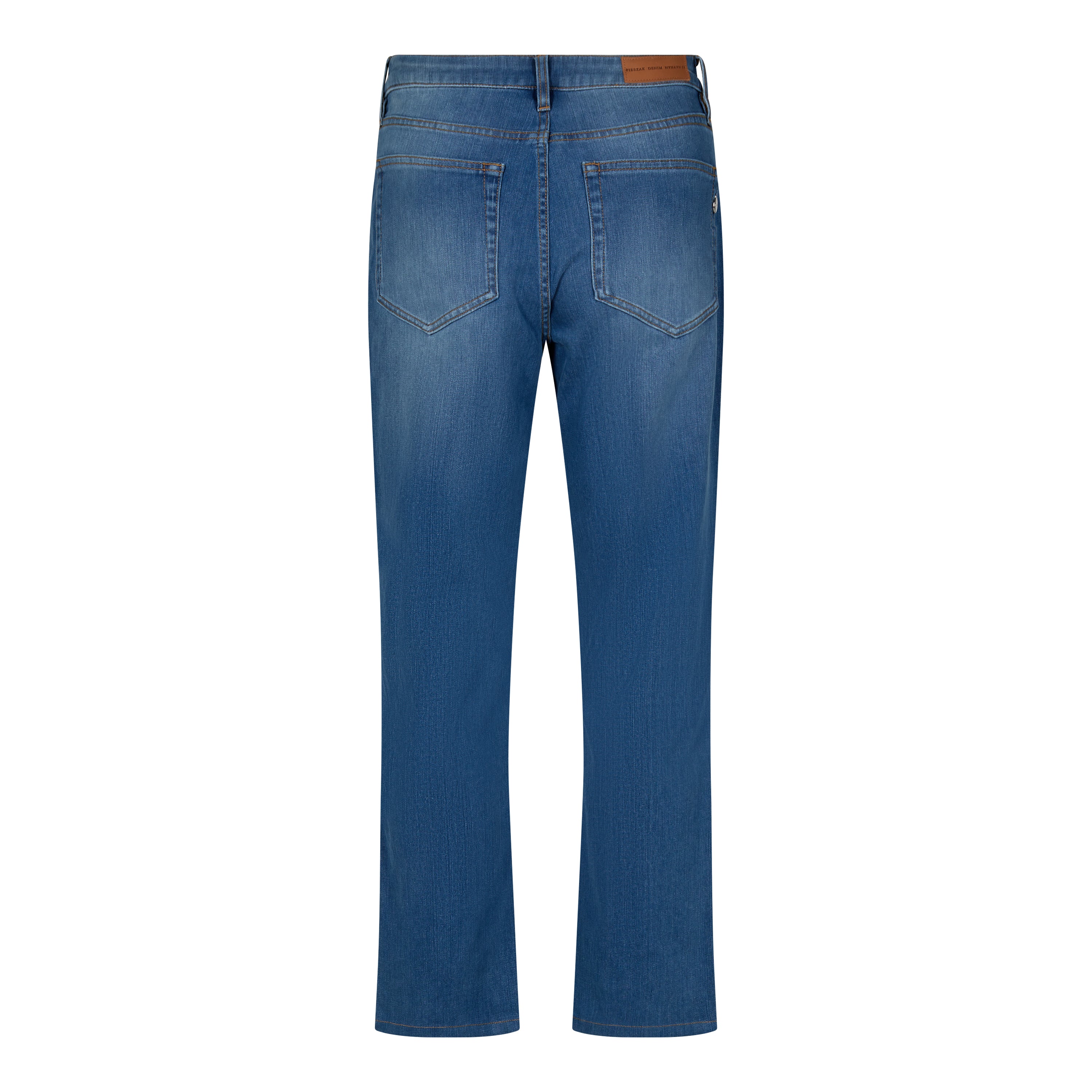 Pieszak Trisha Straight Leg High Waist Jeans - Volterra Wash - J234457