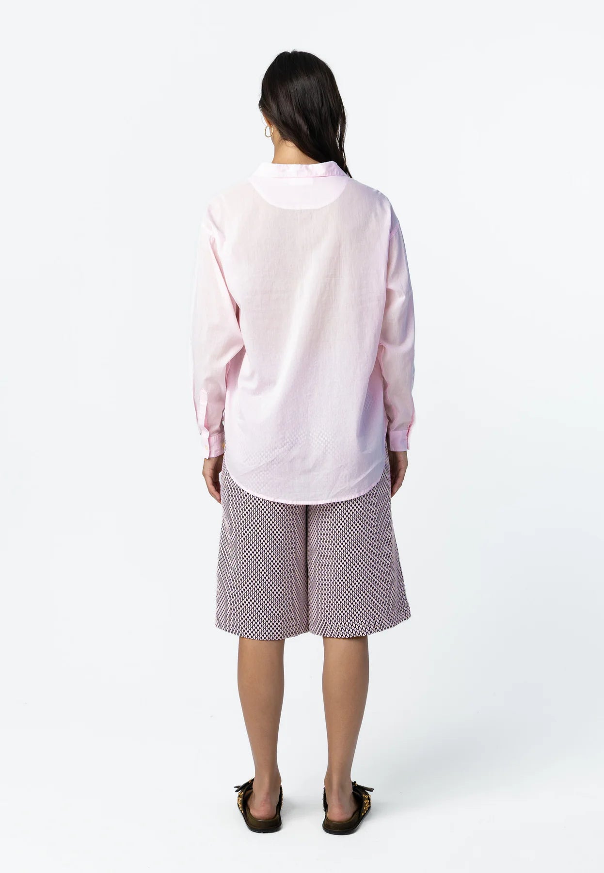 Coster Copenhagen Jacquard Shorts in Pearl and Pink
