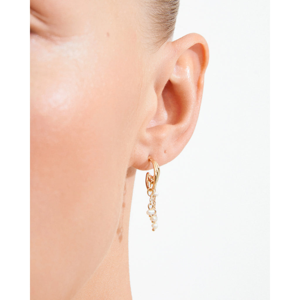 PILGRIM - LUNITH Gold Plated Earrings