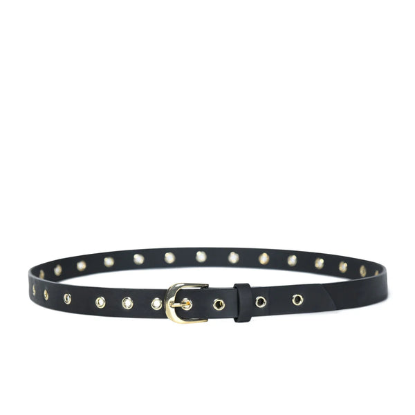 Bell ~& Fox Misha Leather belt in black