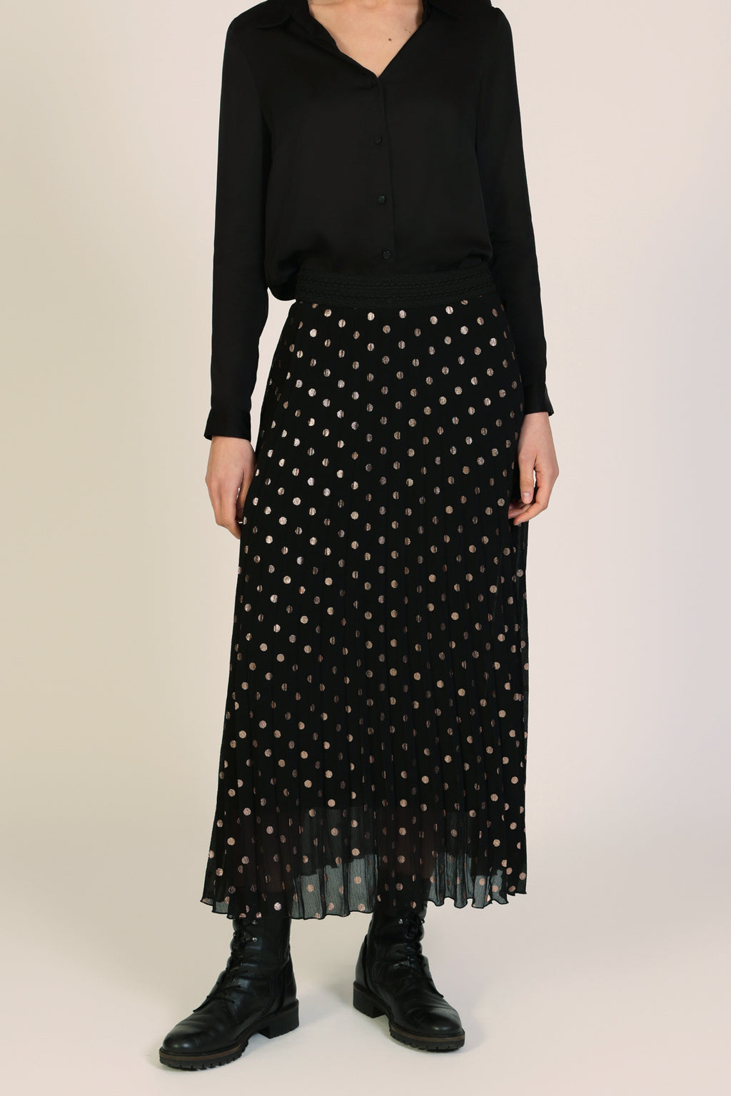 Traffic People Many Moons Hera Skirt in Black