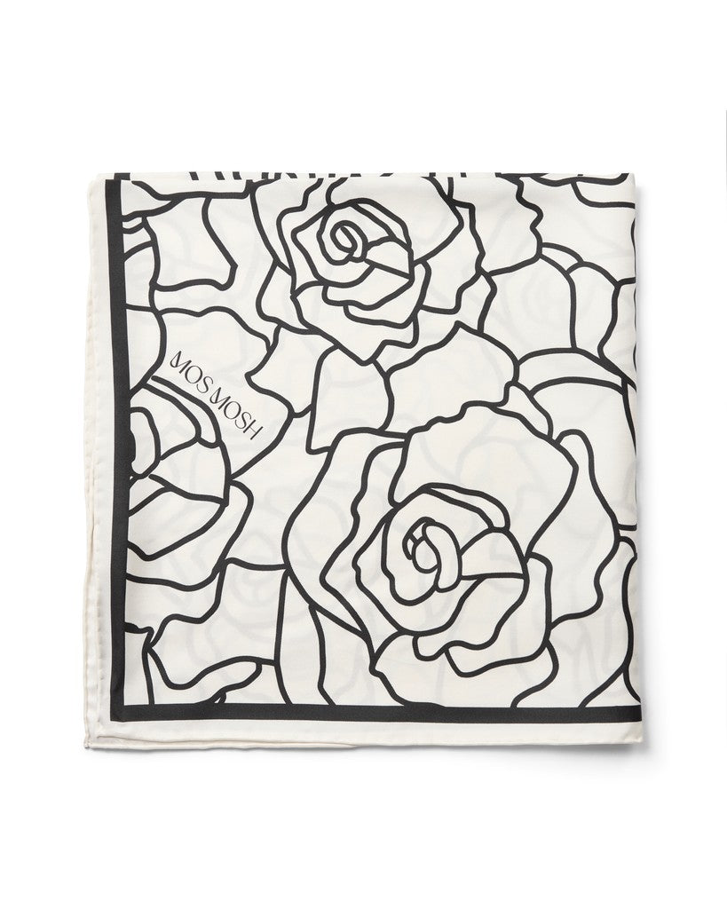Mos Mosh Rose Net Scarf