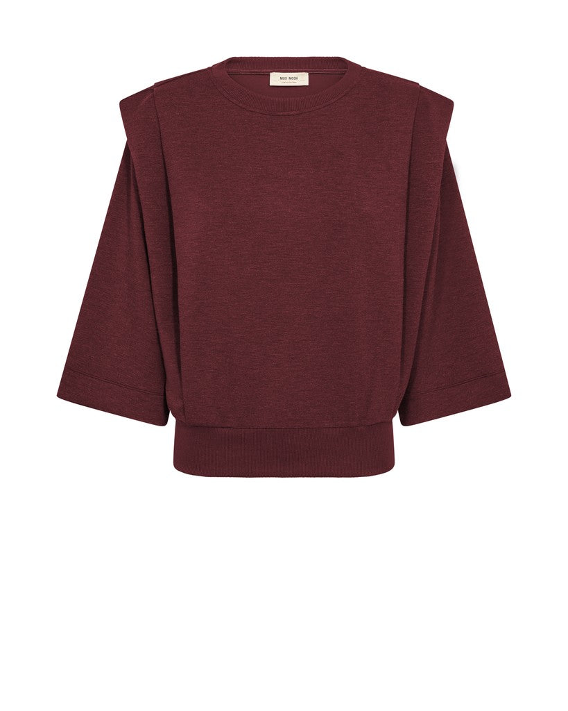 Mos Mosh Mae O-3/4 Sleeve Sweatshirt