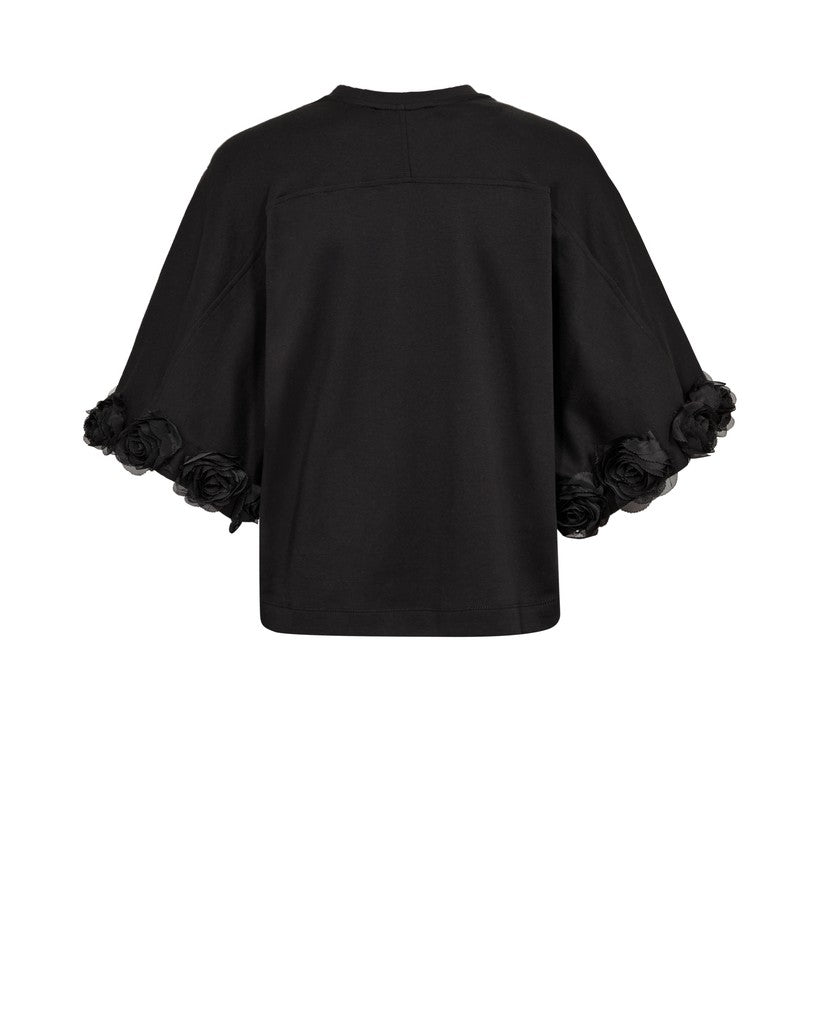 Mos Mosh Rosette T-Shirt in Black
