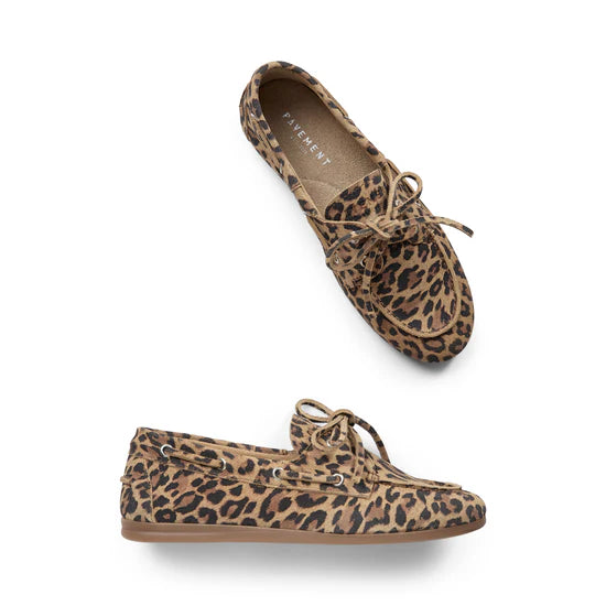 Pavement Denmark Marin Loafer in Leo Suede - 24128