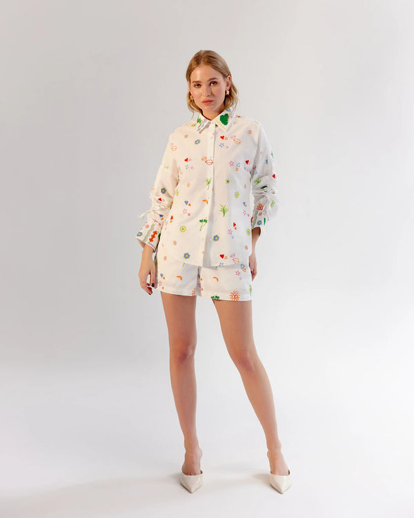 NOIB - Thais Shirt in White