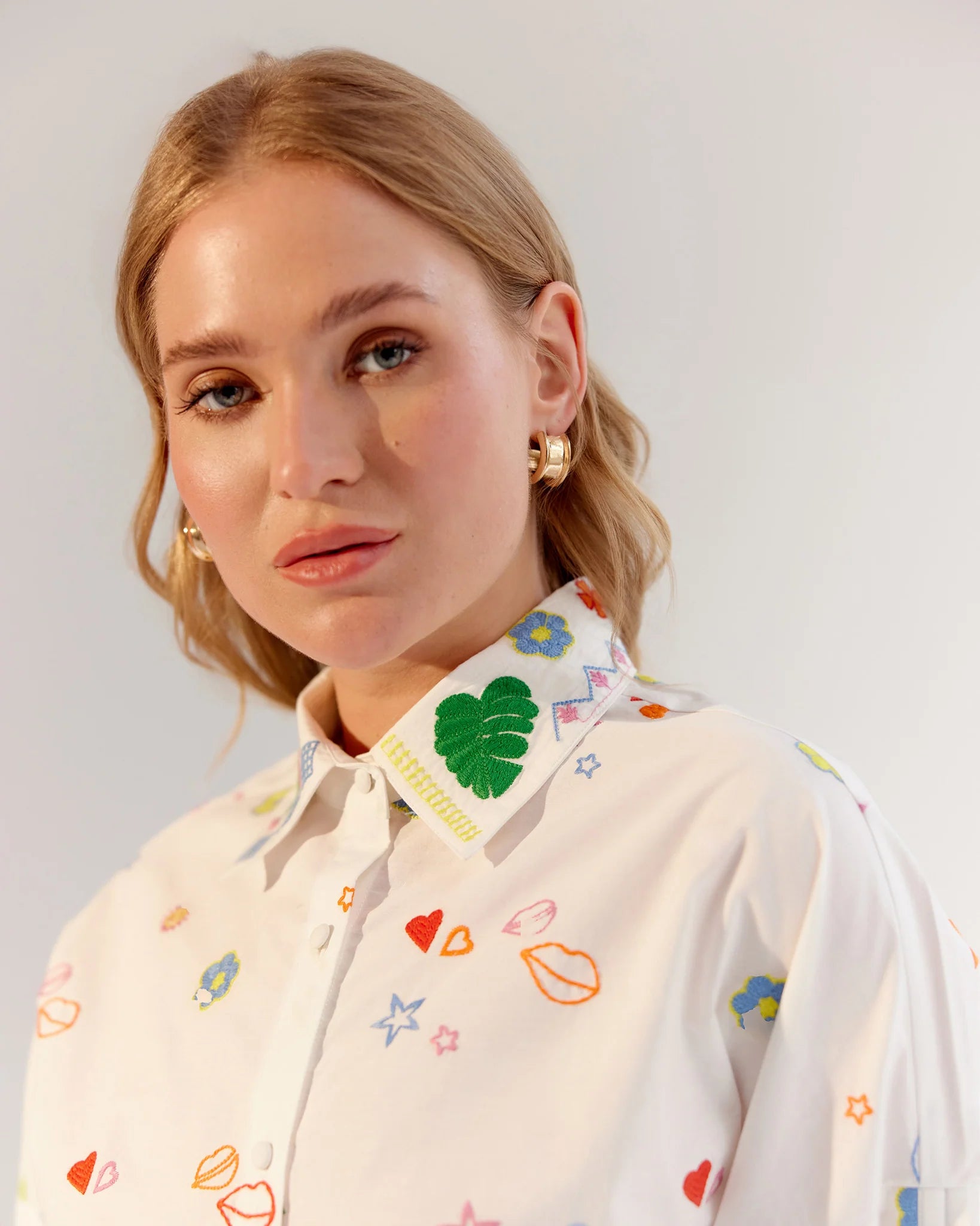 NOIB - Thais Shirt in White