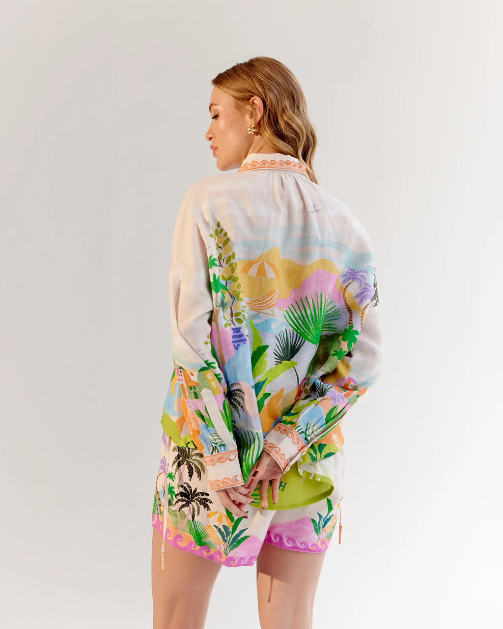 NOIB - Fleur Shirt By the Sea