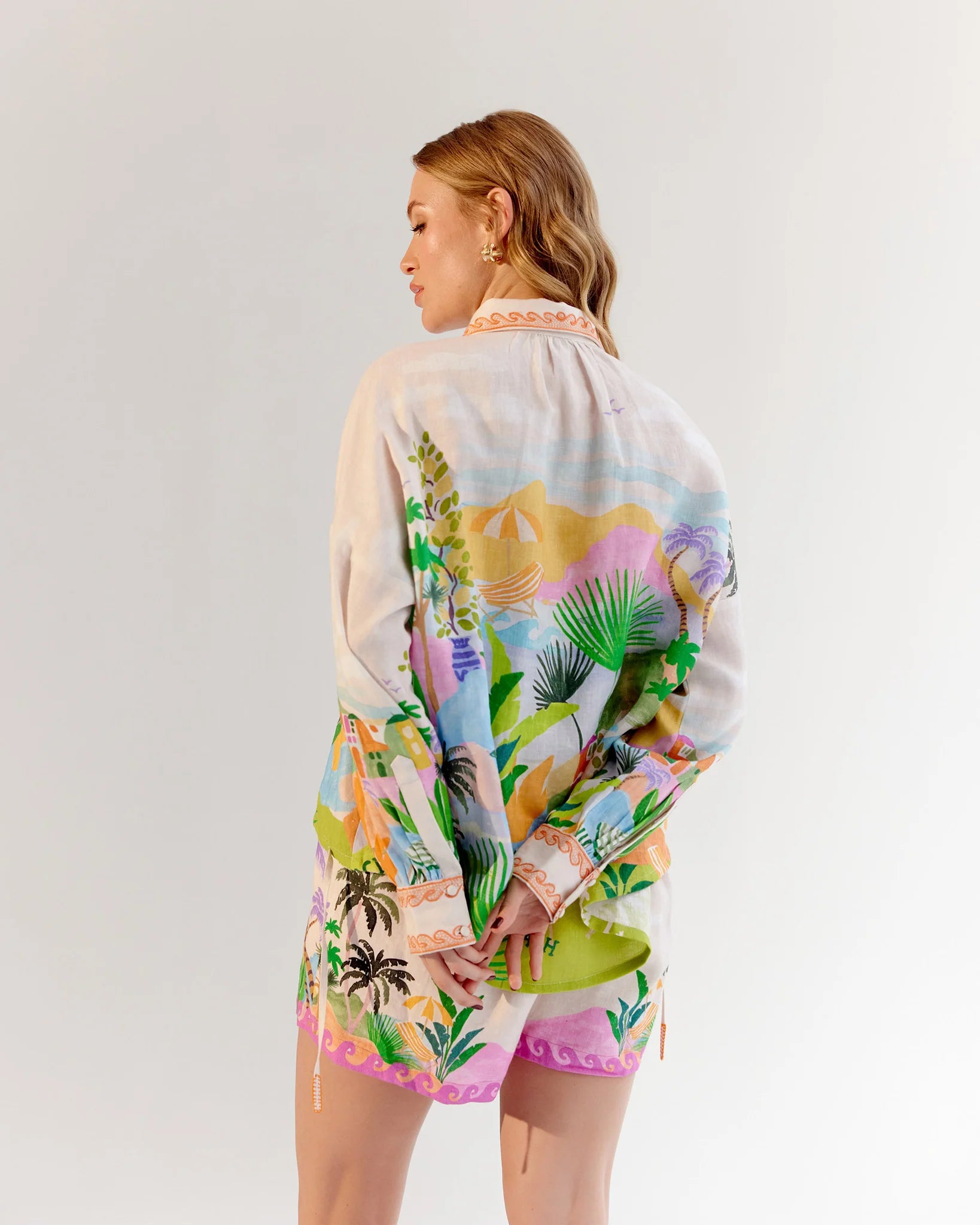 NOIB - Fleur Shirt By the Sea