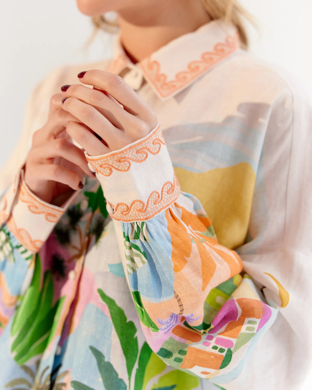 NOIB - Fleur Shirt By the Sea