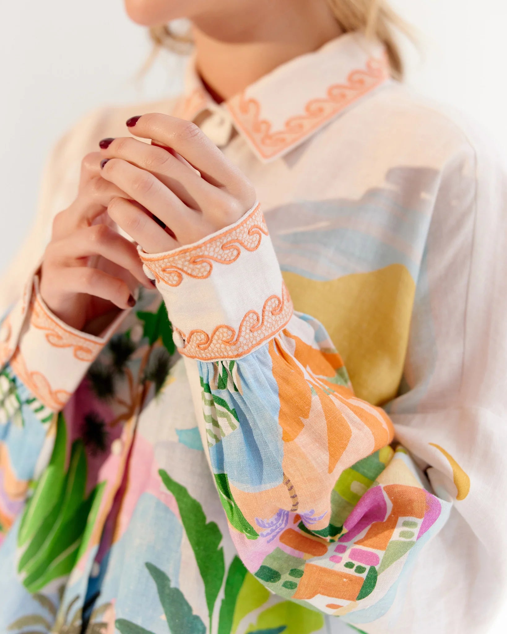 NOIB - Fleur Shirt By the Sea