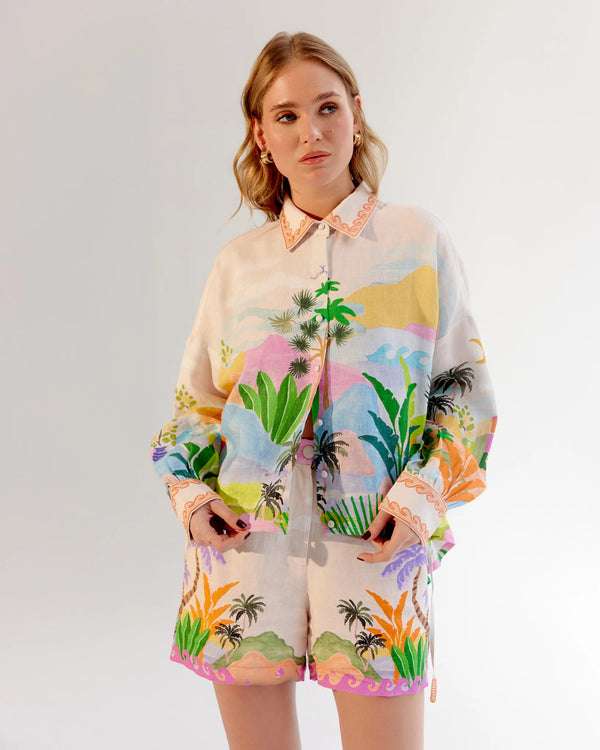 NOIB - Fleur Shirt By the Sea