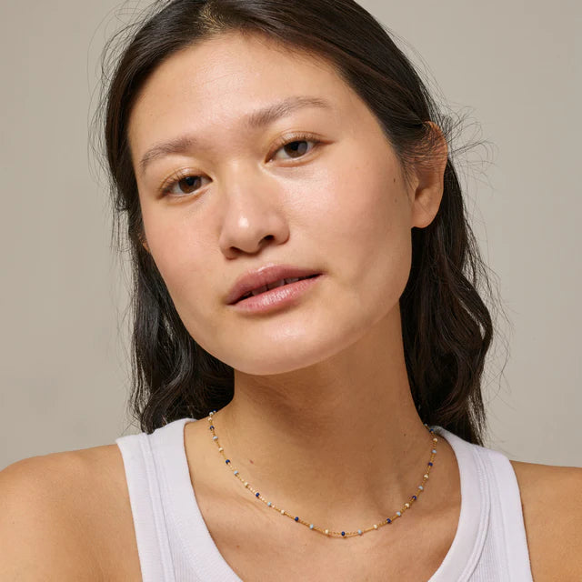 Enamel Copenhagen - Lola necklace N55G Marine