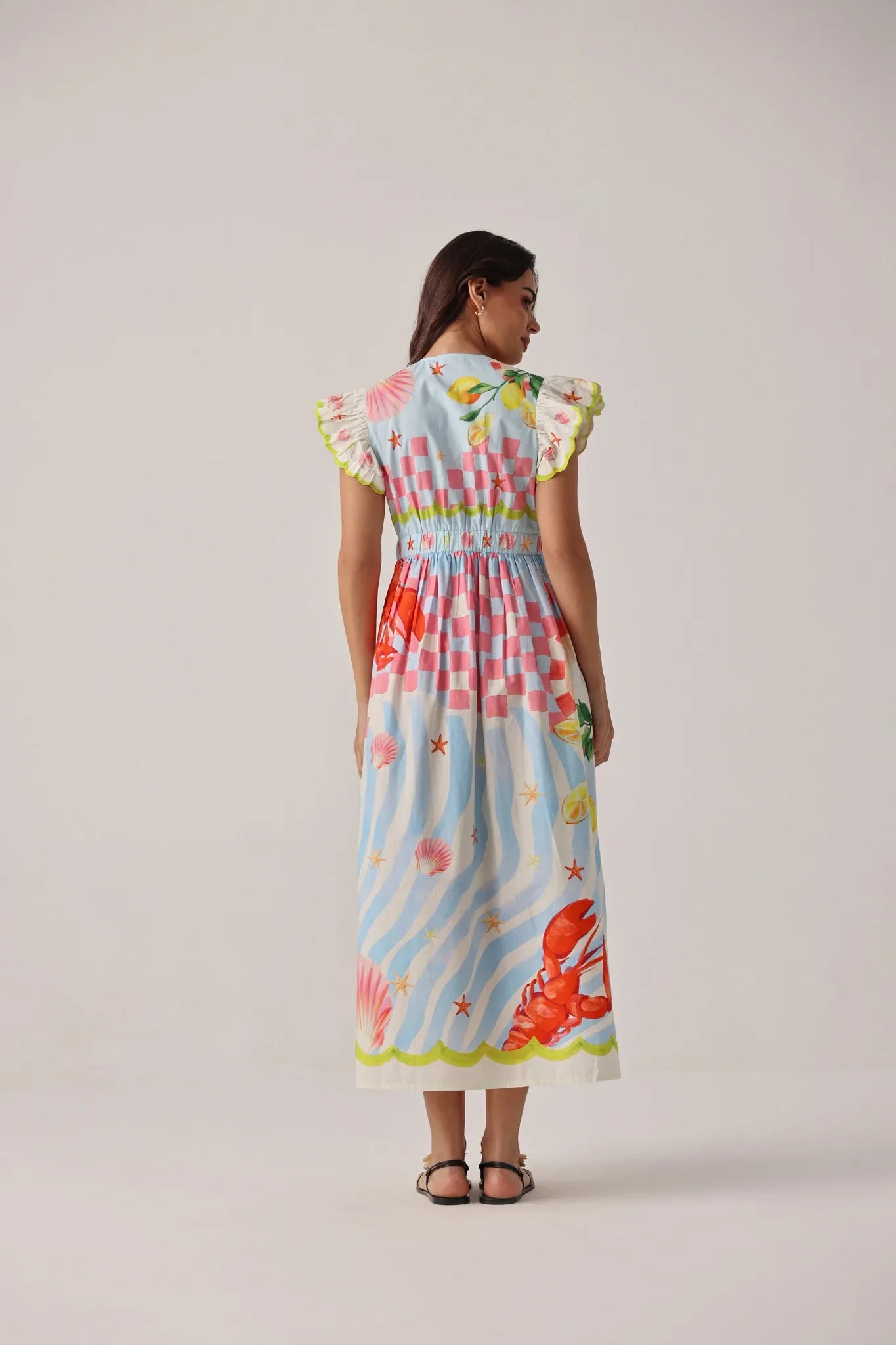 NOIB Estella Maxi Dress in Summer Zest