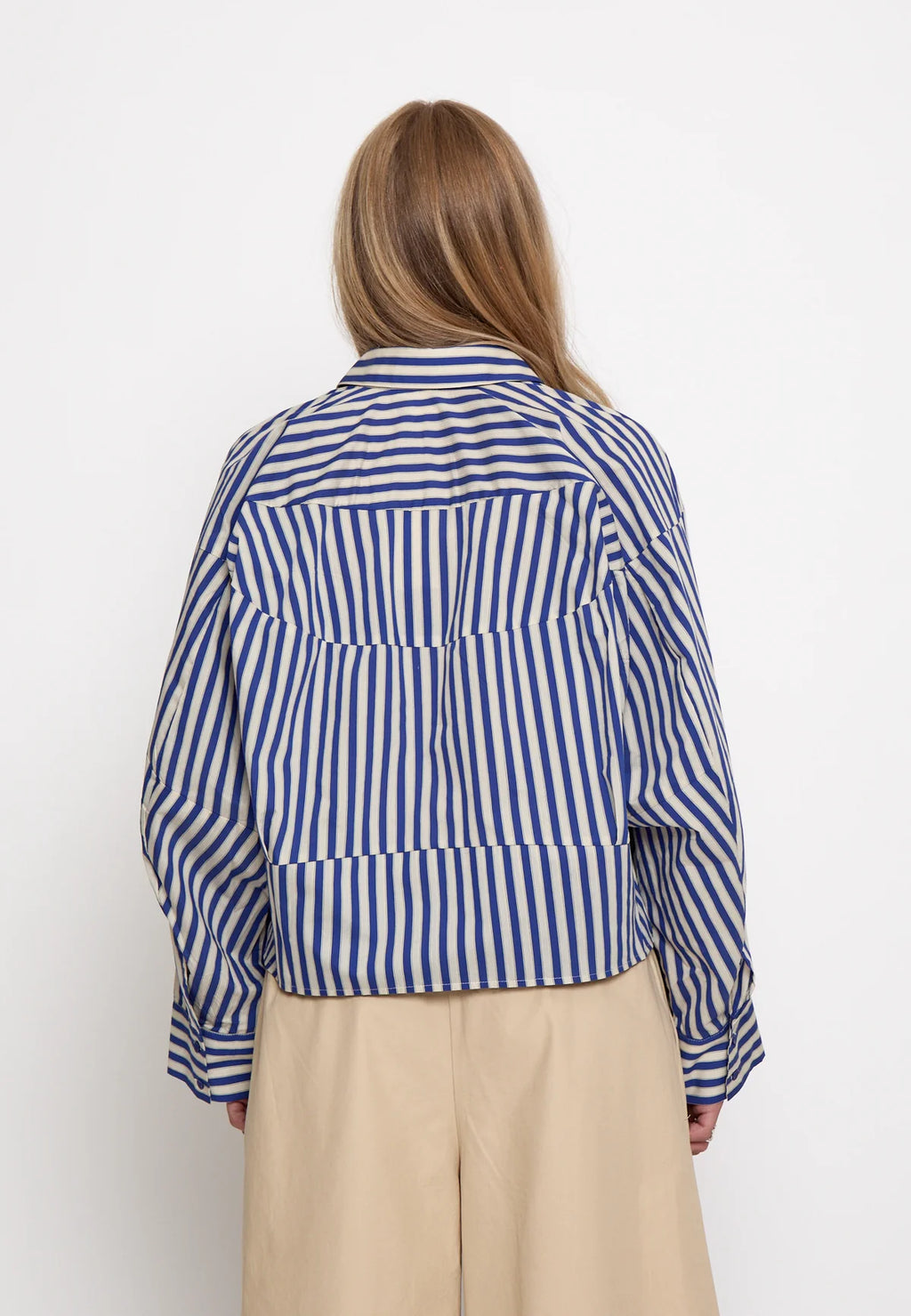 Peppercorn Sadie Shirt in Sapphire Blue