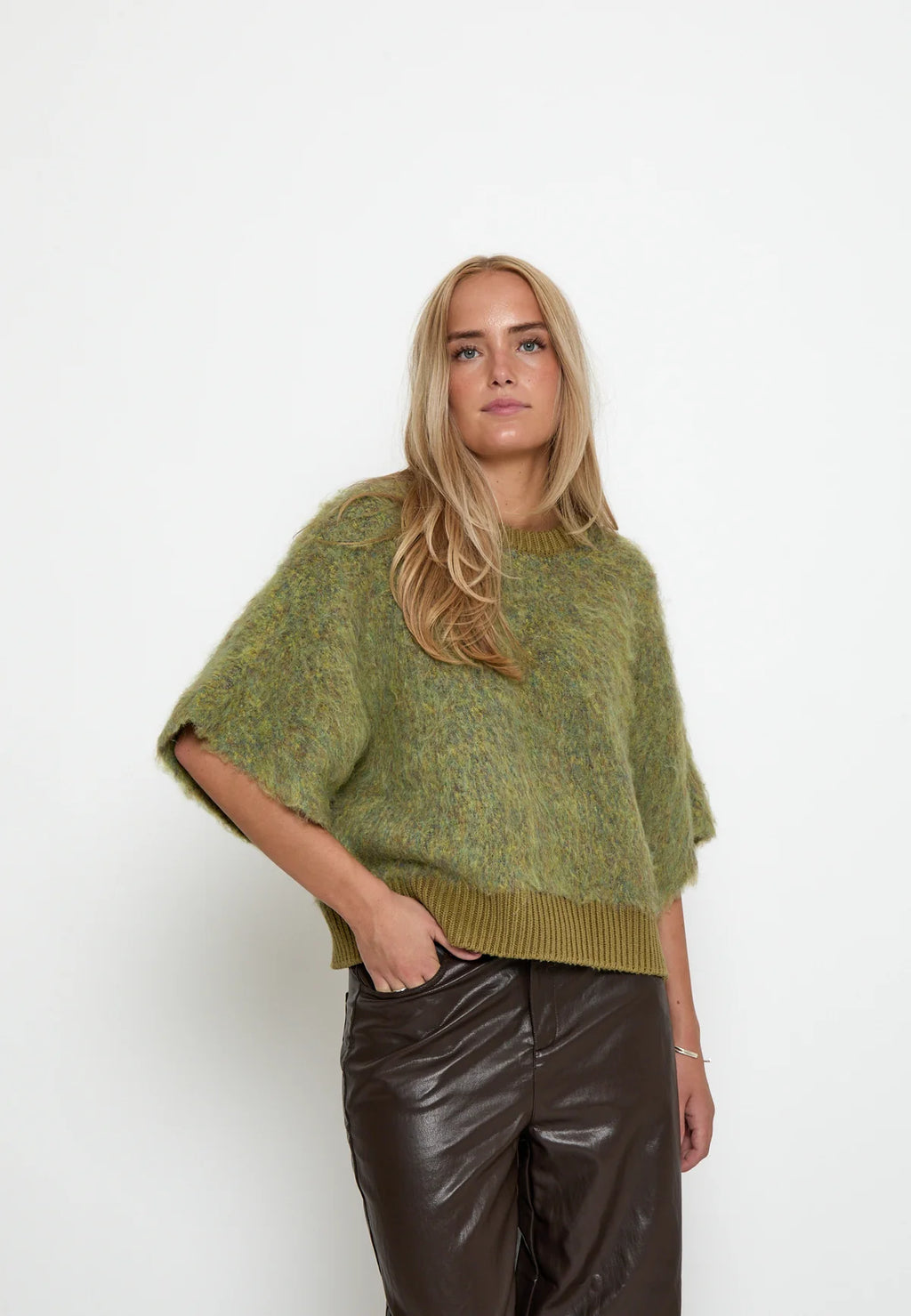 Peppercorn Serena Pullover in Dried Tomato Melange