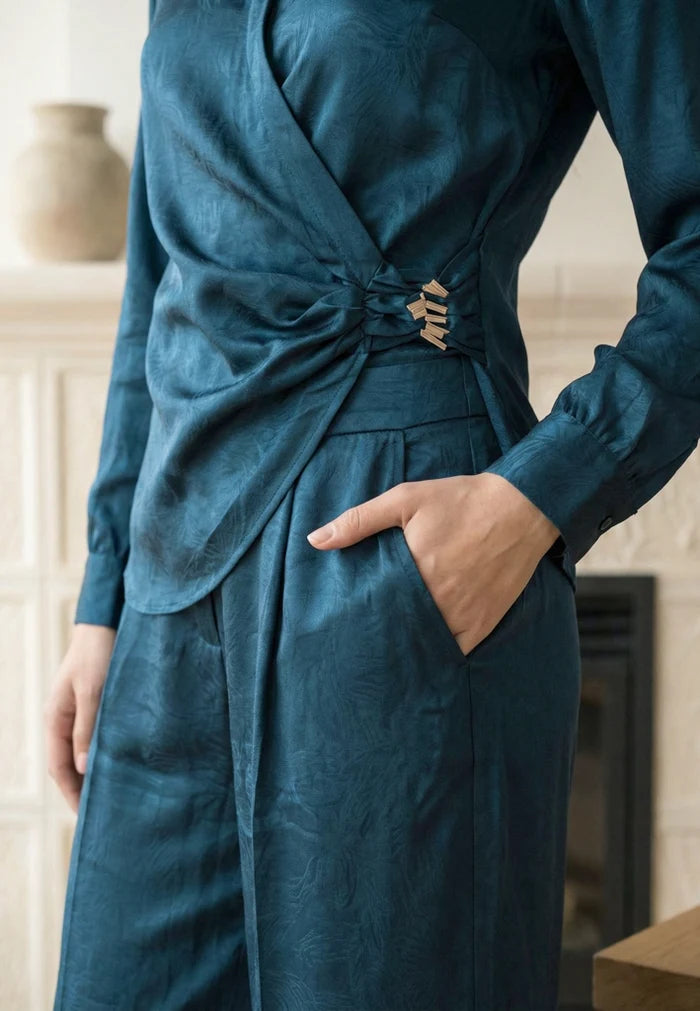 Peppercorn Tina Pant in Teal