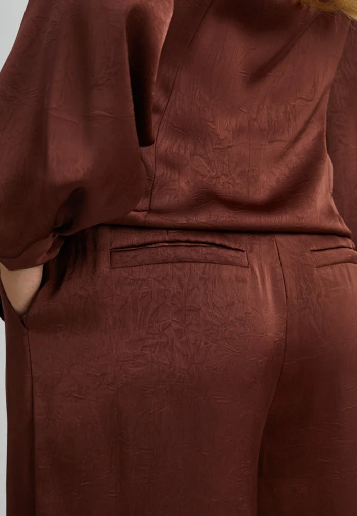 Peppercorn Tina Pant in Chocolate Bordeaux