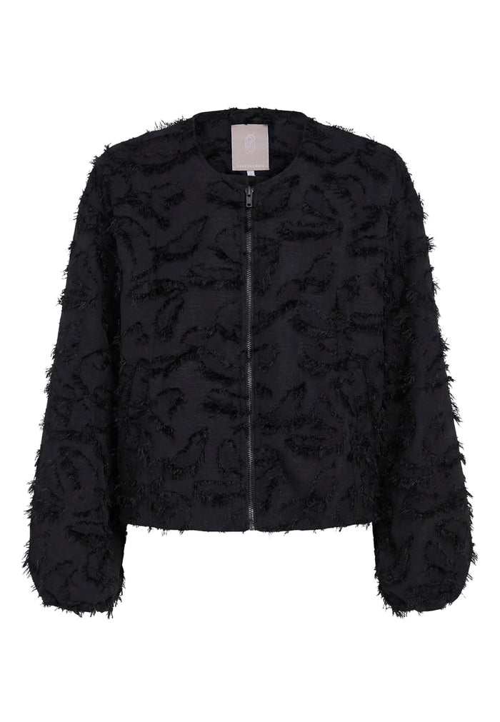 Peppercorn Twiney Jacket in Black