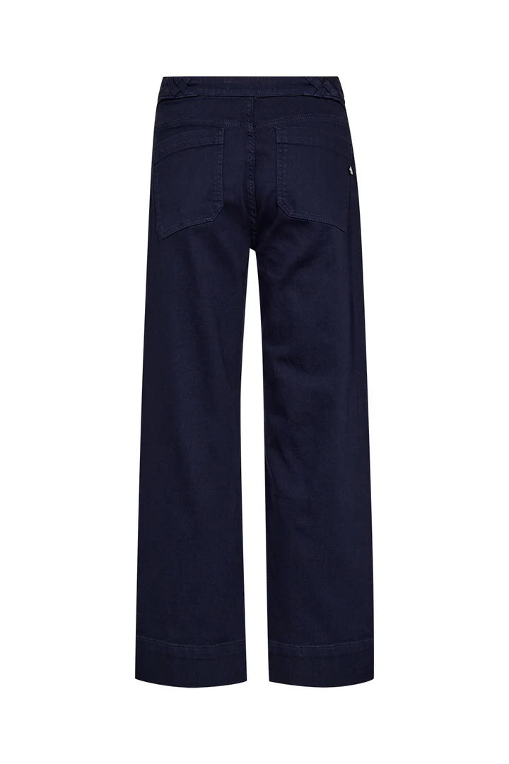 Pieszak Birkin Paris 70s Culotte Jeans in Midnight Navy - J234928