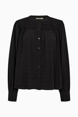 Pieszak Cassie Pintuck Shirt in Black - J234834