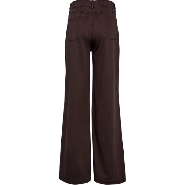 Pieszak Sasha French Pleat Pant in Black Coffee - J235095
