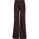 Pieszak Sasha French Pleat Pant in Black Coffee - J235095