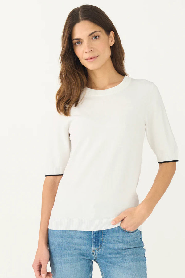 Pieszak Vigga Contrast Detail Knit Top - J234915