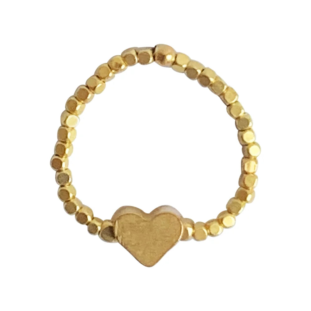 IBU Jewels Peggy 1 Heart Ring - RH06