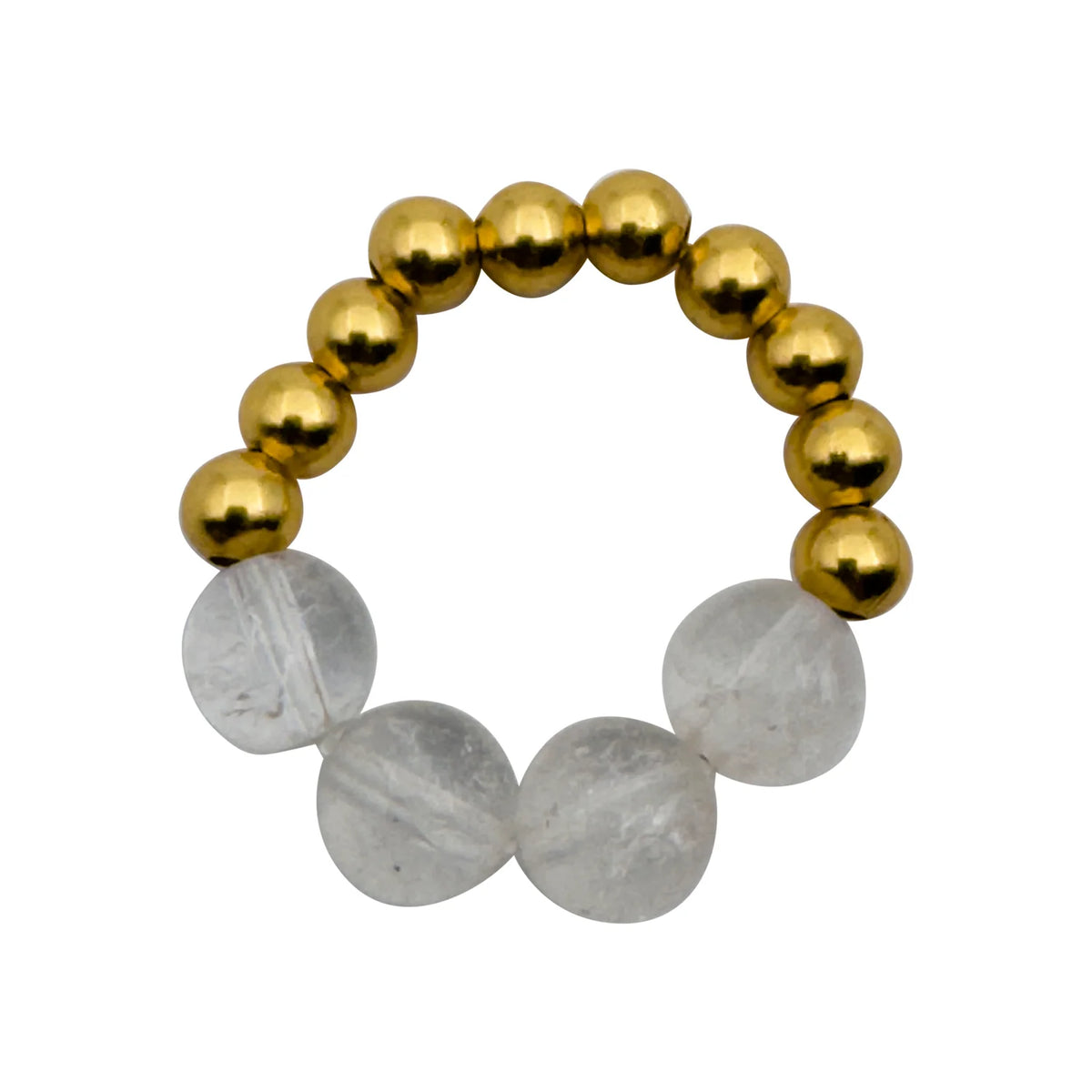 IBU Bo Ring - Crystal Quartz