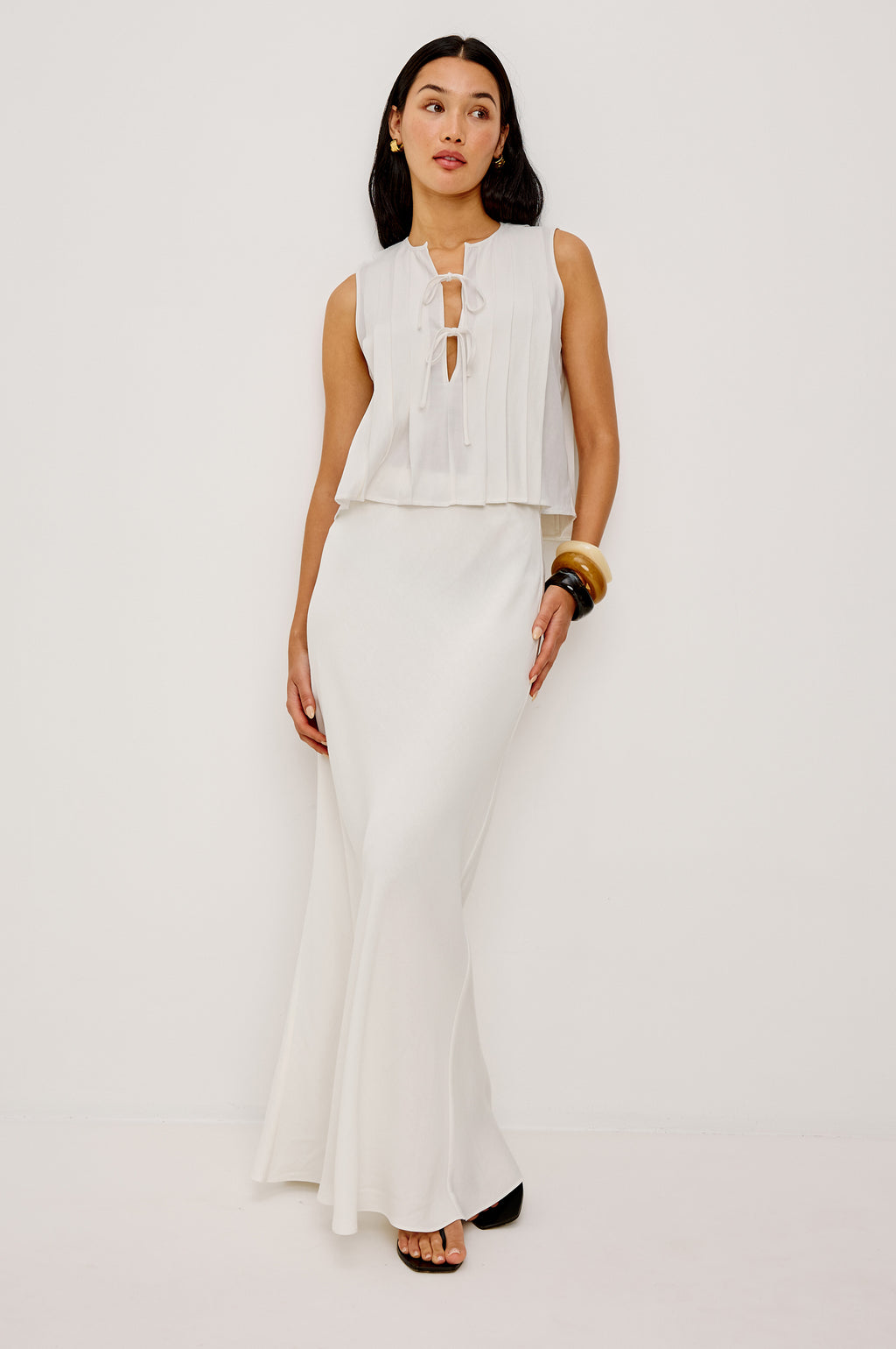 Rails ROMINA Maxi Skirt in Ivory - 549-214B-003