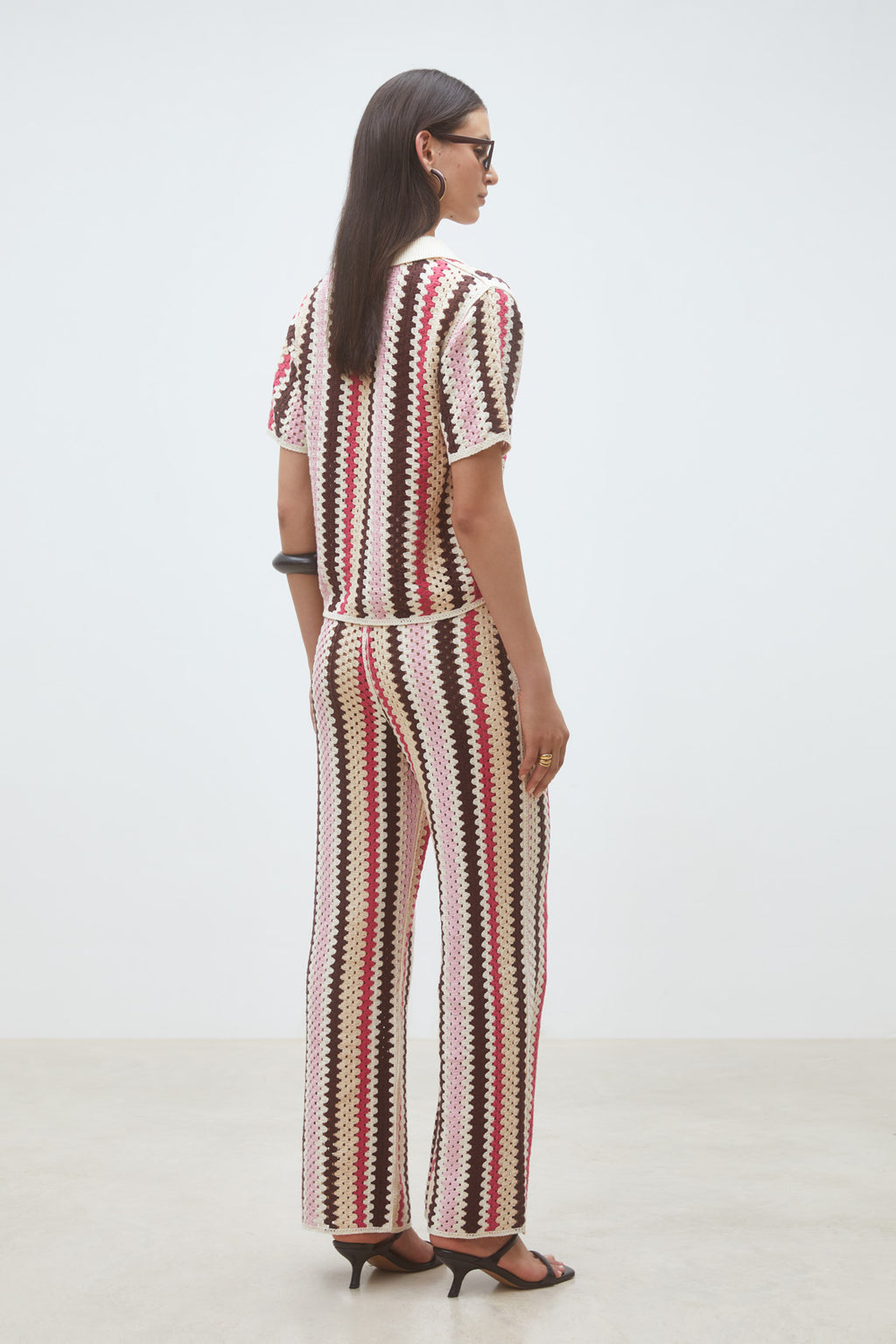 Suncoo Paris Jaclaz Trousers in Rose - S26M04049