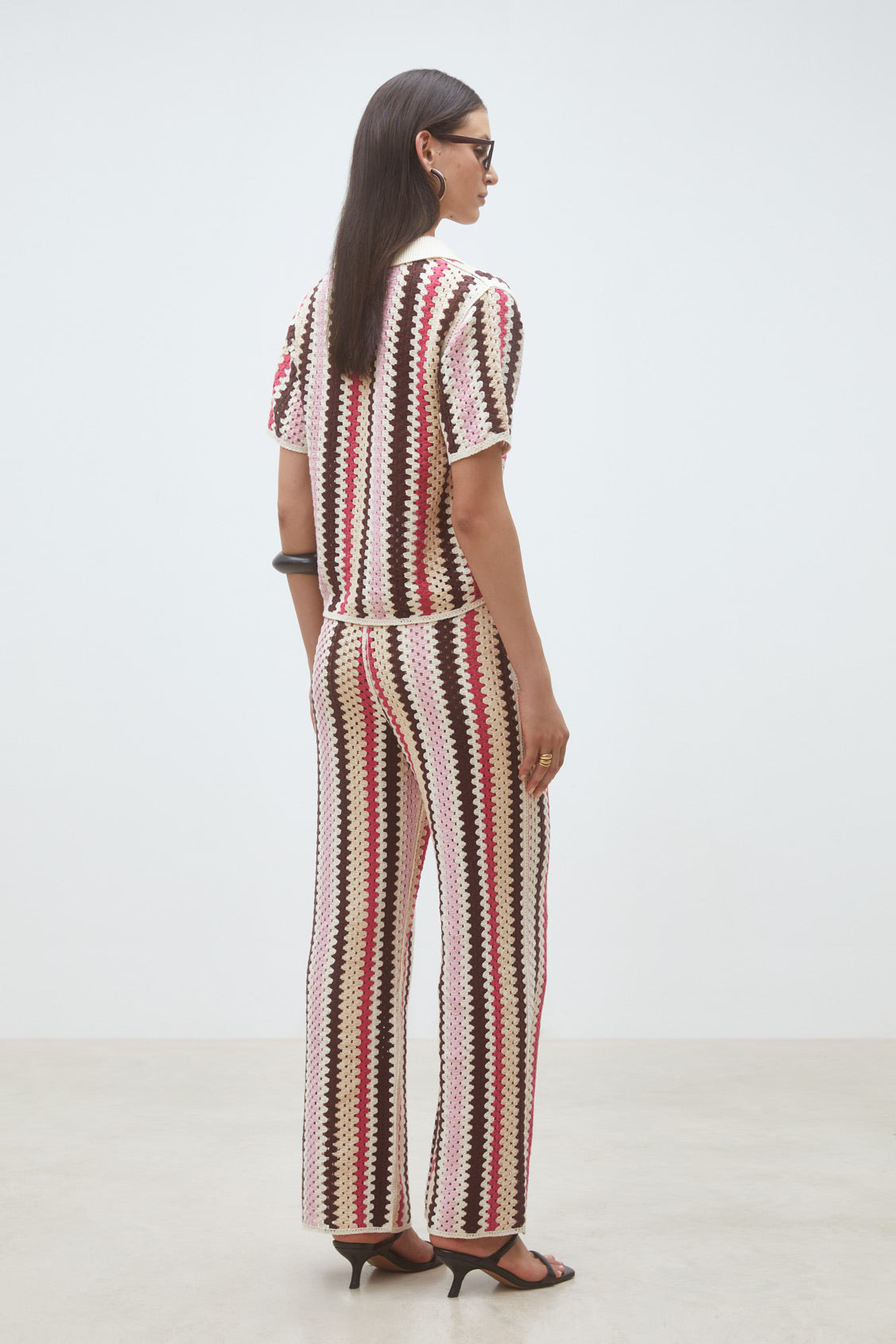 Suncoo Paris Jaclaz Trousers in Rose - S26M04049