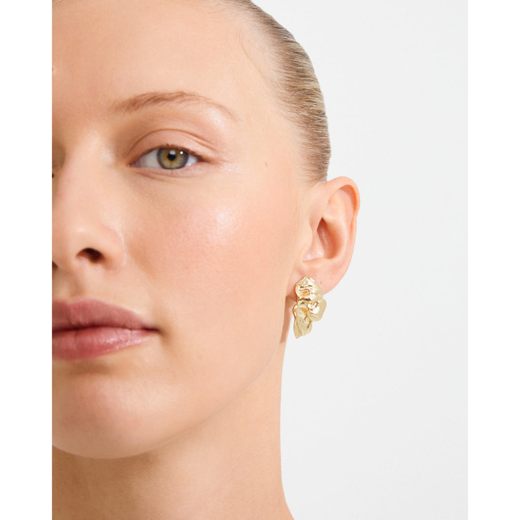 PILGRIM - SOLARI Gold Plated Earrings