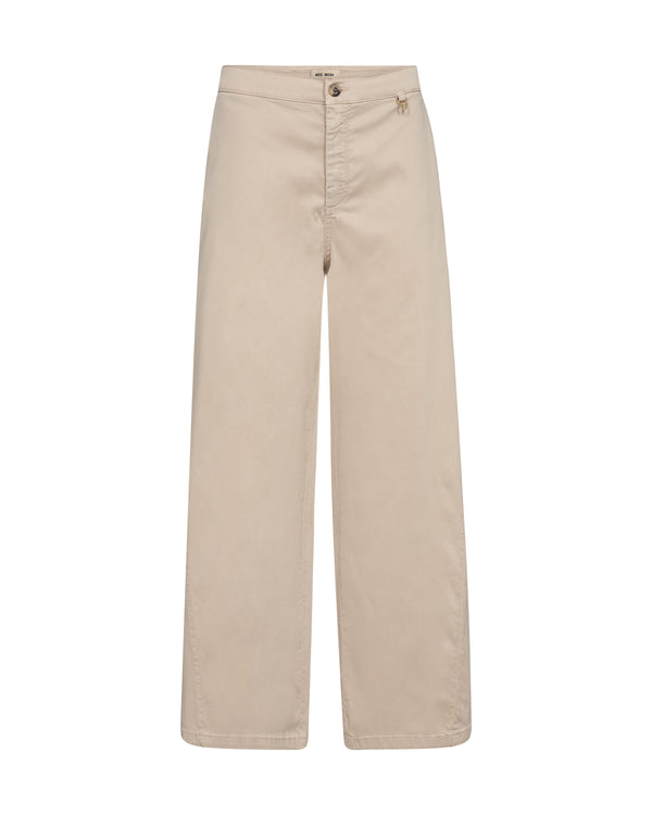 Mos Mosh Vincent Rosemary Trouser in Feather Grey - 168890