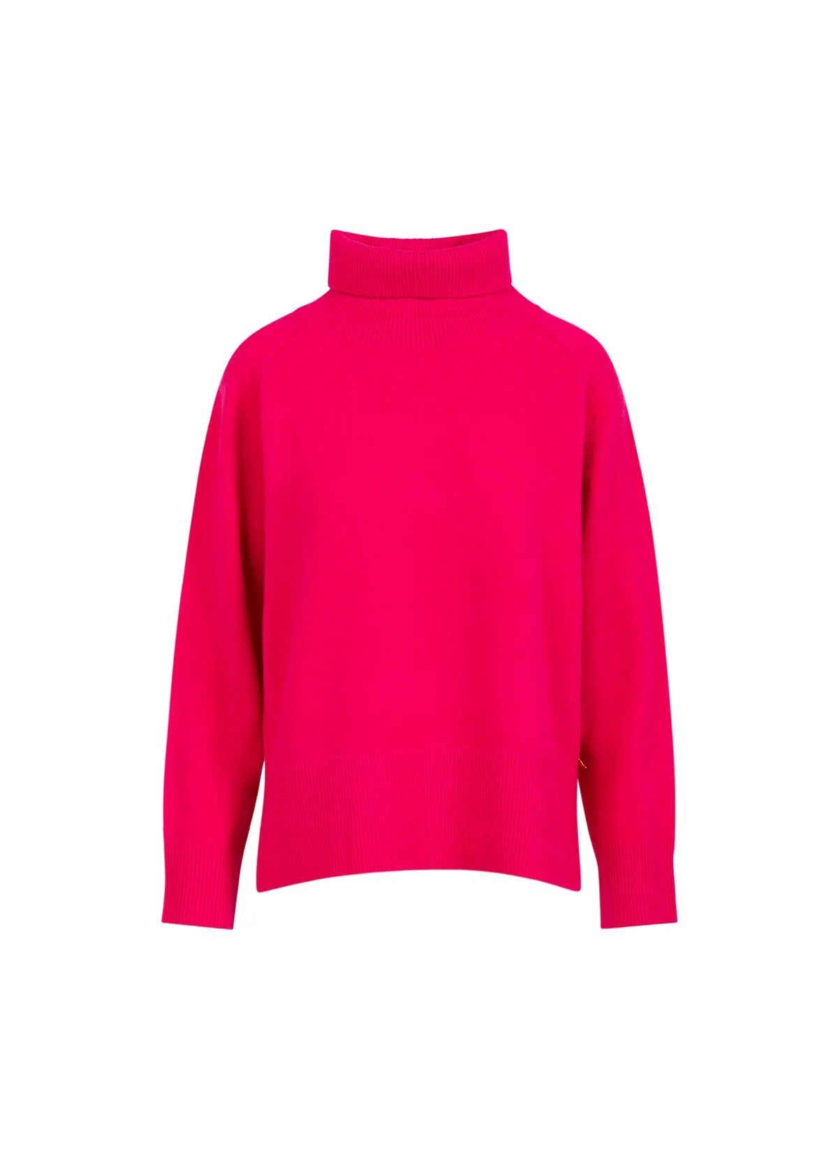 Coster Copenhagen Sweater with High Neck in Hot Pink - 254-2418