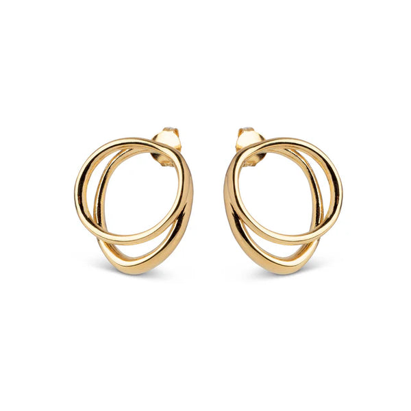 Enamel Bellu Stud Earrings - E425G