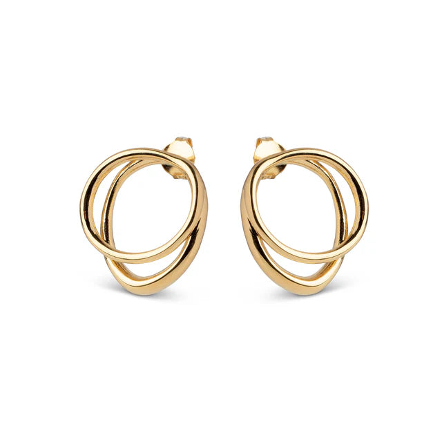 Enamel Bellu Stud Earrings - E425G