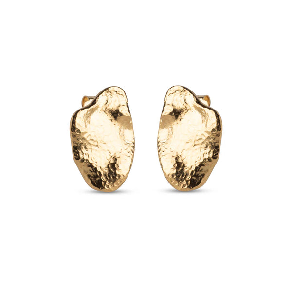 Enamel Copenhagen Maia Large Studs in Gold - E387GM