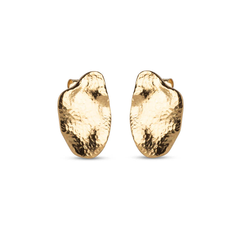 Enamel Copenhagen Maia Large Studs in Gold - E387GM