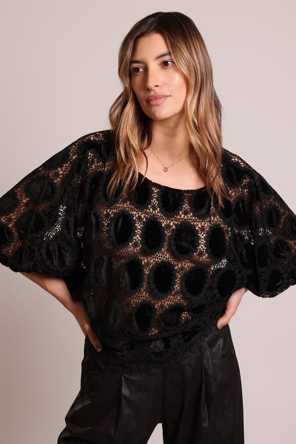 Traffic People Bloom Blouse - TGS12946001