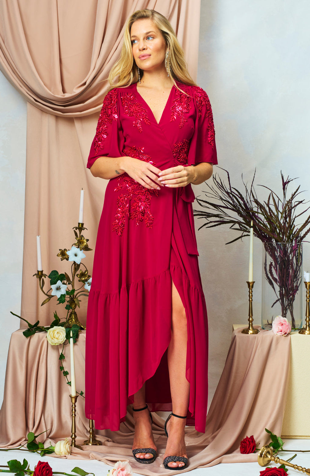 Hope & Ivy The Petal Dress