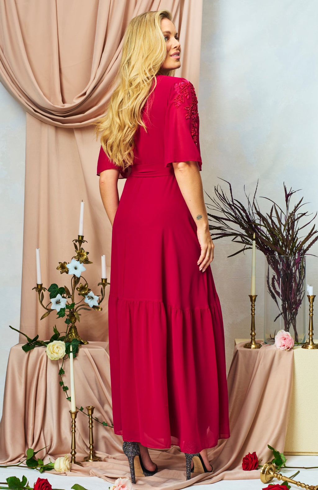 Hope & Ivy The Petal Dress